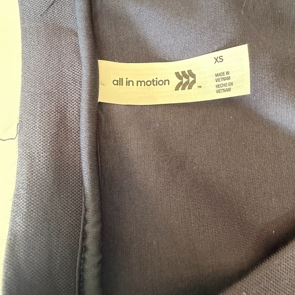 All in Motion Dark Blue Cardigan with White Trim. Like New! Size XS - Picture 7 of 9